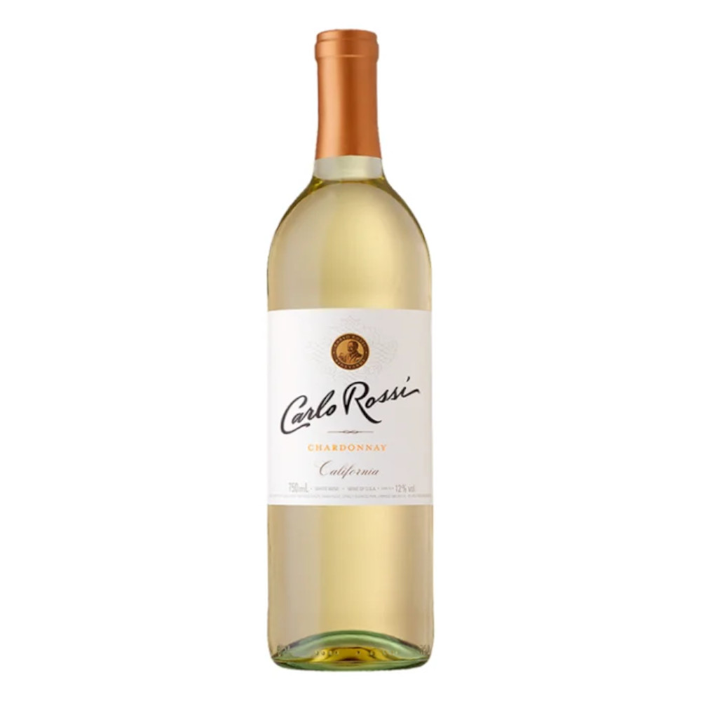 Wino Carlo Rossi Chardonnay 12% białe wytrawne 750 ml