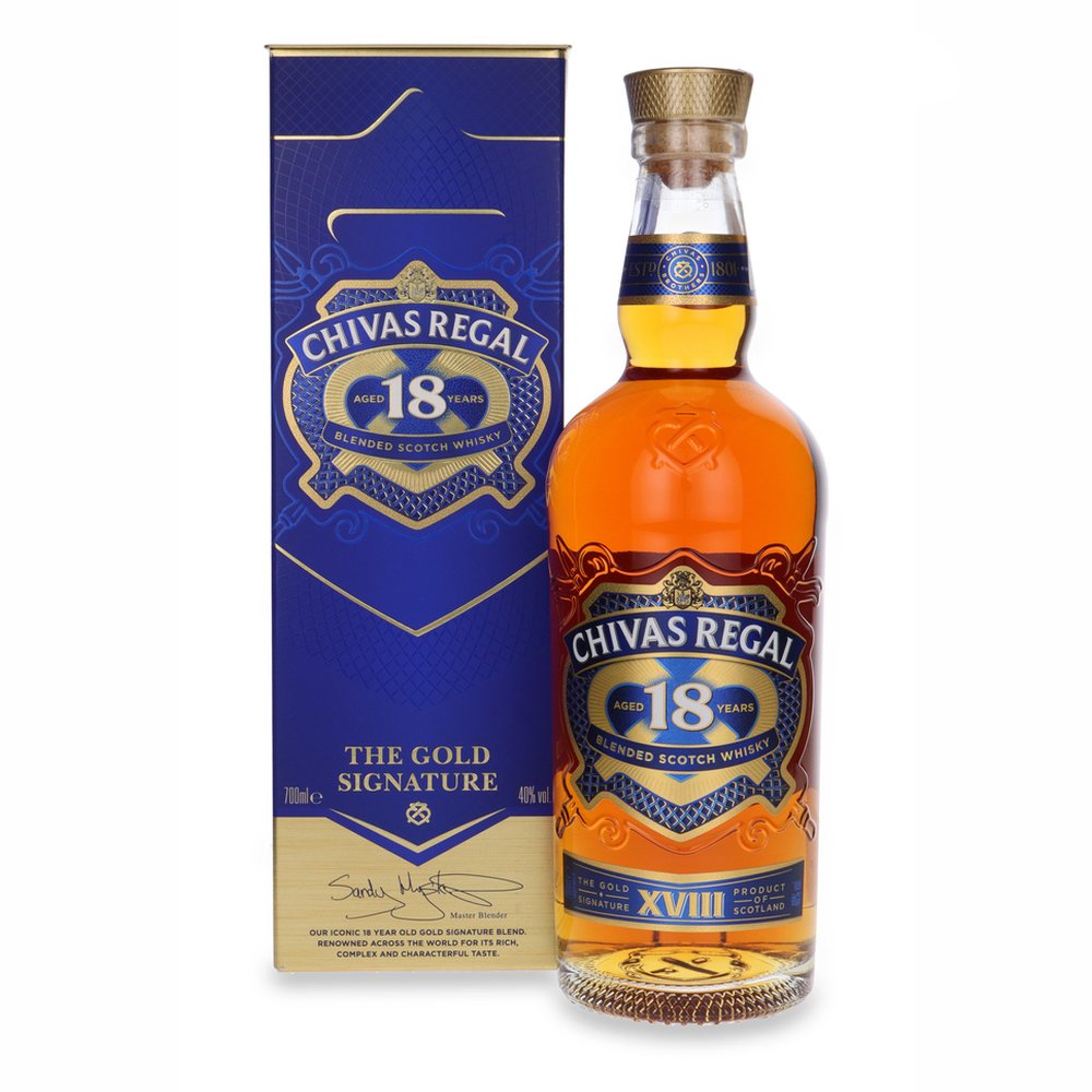 Whisky Chivas Regal 18YO +szkl. 40% 700 ml