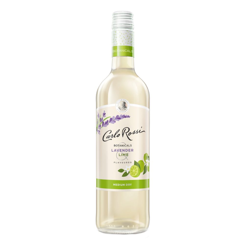 Wino Carlo Rossi Botanicals Lavender & Lime 10% białe półwytrawne 750 ml