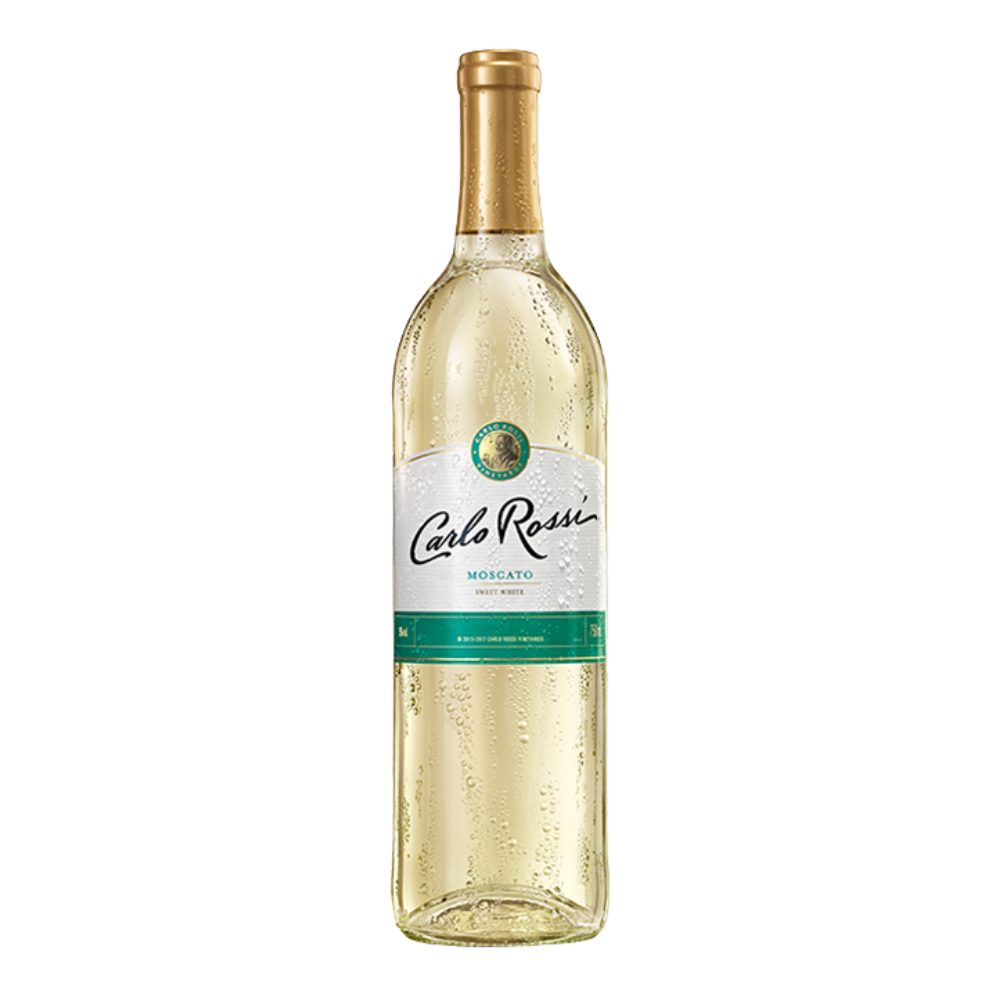 Wino Carlo Rossi Sweet White Moscato 9,5% białe słodkie 750 ml