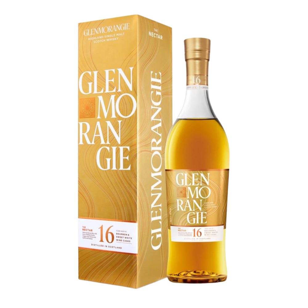 Whisky Glenmorangie 16YO Nectar d'Or Bourbon & Sweet White Wine Cask 46% 700 ml kartonik